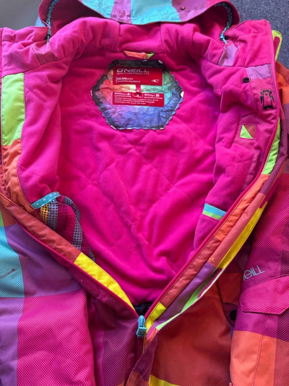 O’Neill Escape Abalone Ski/Snowboard Jacket - Picture 5 of 9